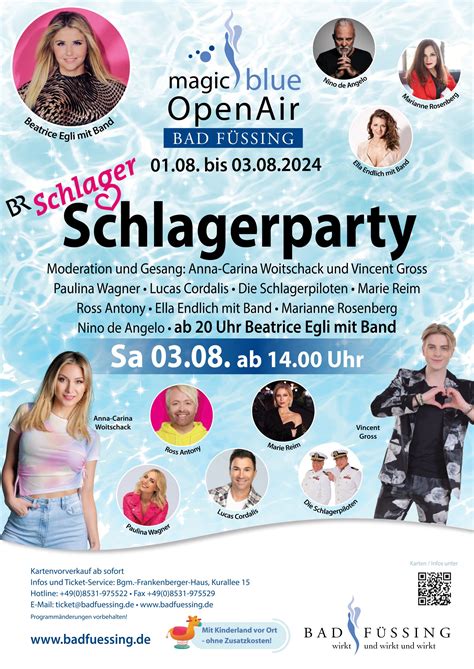 schlagerparty open air 2024