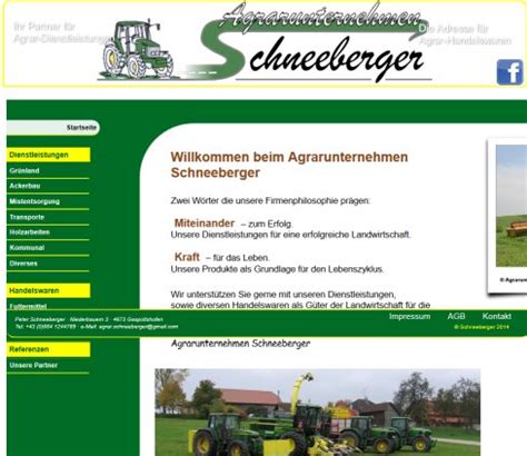 schneeberger agrarunternehmen