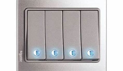 Schneider Electric Light Switches 10A 2Way White 10AX Switch