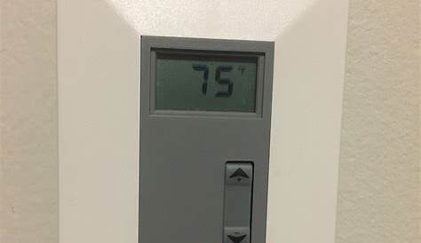Schneider Electric Thermostat Override Button Digital 3 Wire Floating Controller Industrial Controls