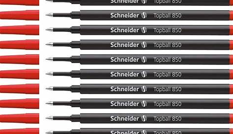 Schneider 735F Ballpoint Pen Refills School Stationery