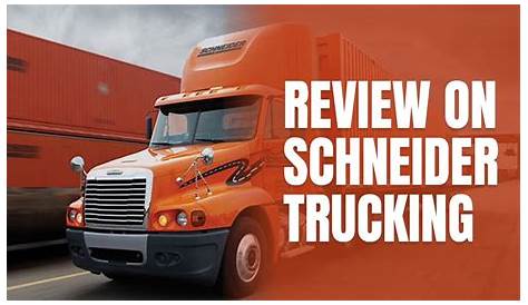 Schneider Trucking Jobs Reviews National Truck Choices