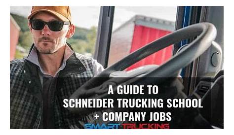 Schneider Trucking School Truck Driving s