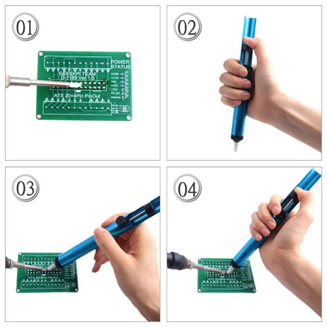 Schneider Desoldering Kit Instructions