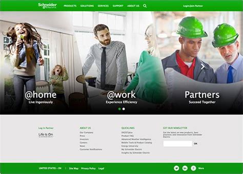 schneider electric official website home page