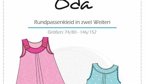 Kinderkleid Louann Gr 98-140 | Schnittmuster kleid kind, Kinderkleidung