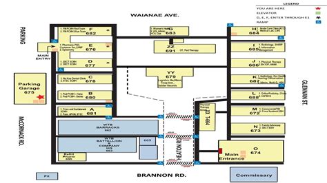 Schofield Barracks Clinic Directory