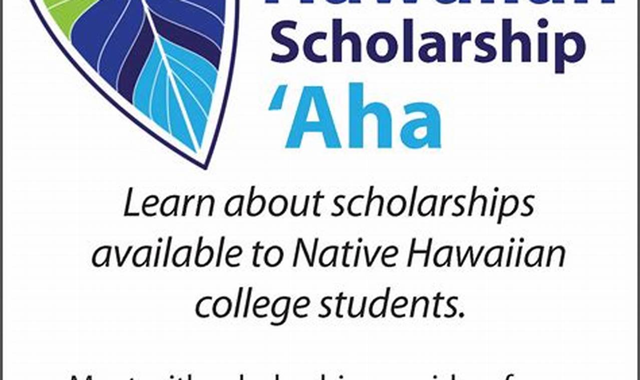 scholarships for hawaiians