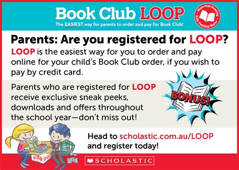 scholastic book club loop online