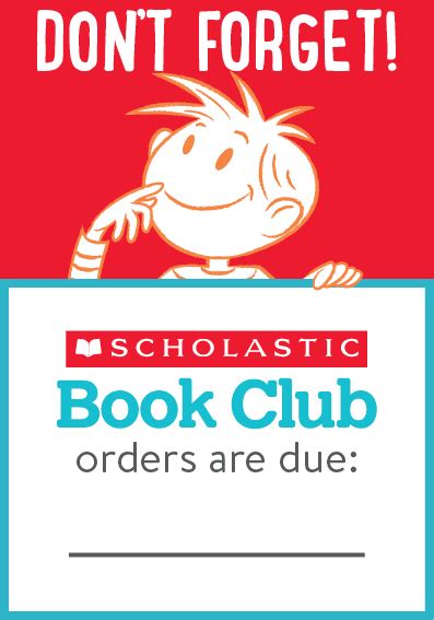 scholastic book club orders