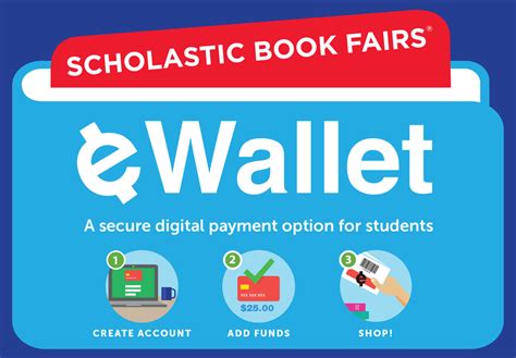 scholastic book fair add money to ewallet