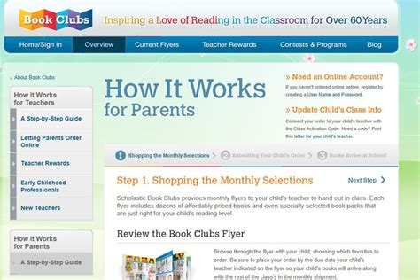 scholastic book orders online