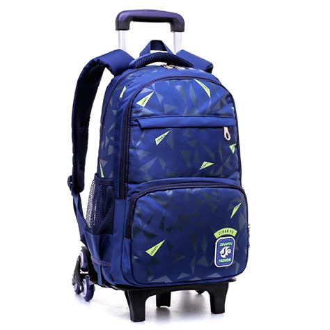 School Backpack With Trolley