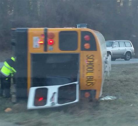 school bus overturned howard county