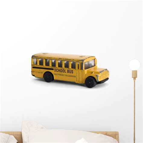 School Bus Wall Mural