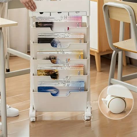 School Desk With Side Storage