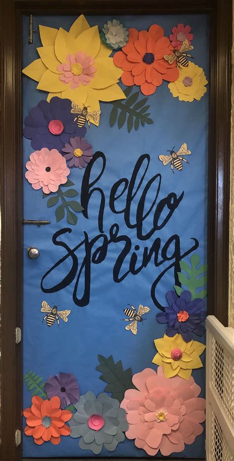 School Door Decorations For Spring