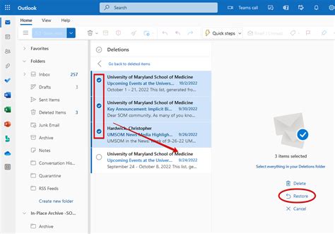School Email Deleted