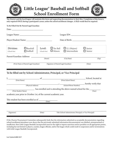 school enrollment pdf form