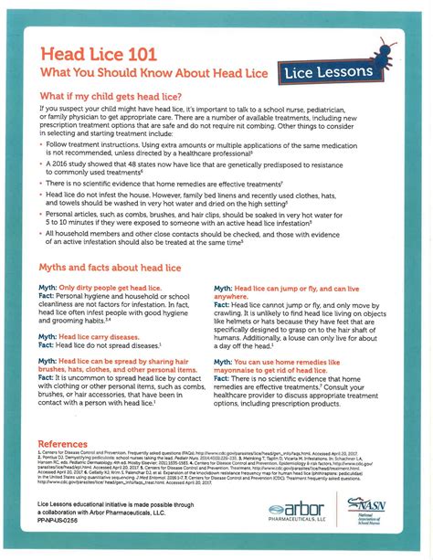 school head lice policy