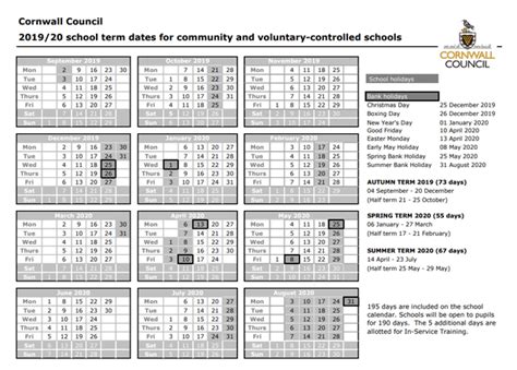 school holidays cornwall 2022/2023