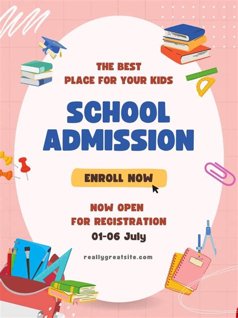 School Poster Design Templates