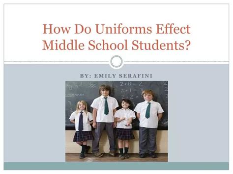 School Uniforms Effects On Students
