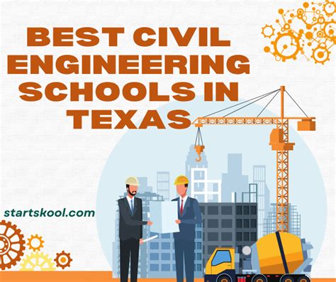 schools that offer civil engineering in texas