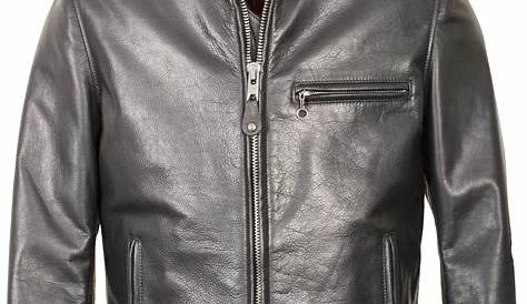 Schott NYC Café Racer Unlined Cowhide Leather Jacket | Nordstrom