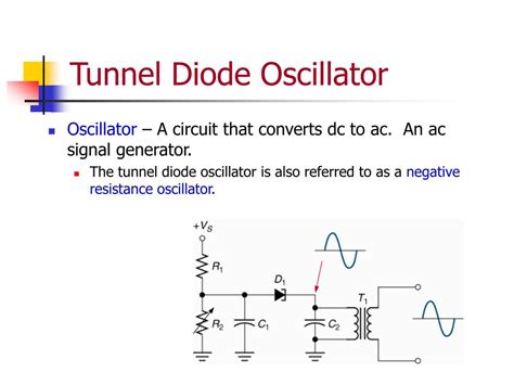 Schottky Diode Oscillator