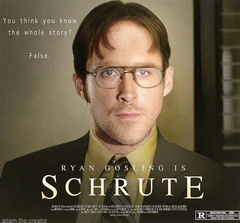 schrute with ryan gosling