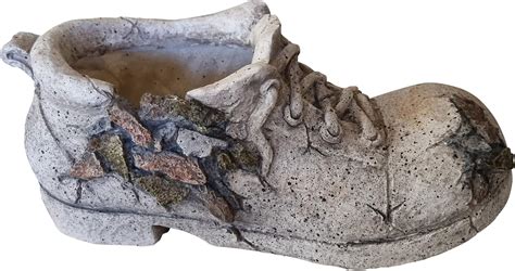 Schuh als Blumentopf groß