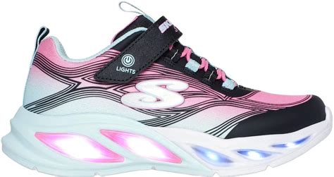 INDIGO Blink Schuhe Sneaker Halbschuhe mit On/Off Button Gr.2435 bra