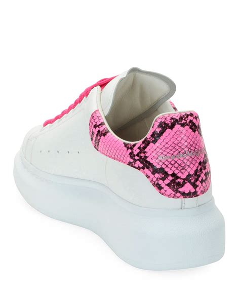 Leather Sneakers Alexander McQueen mytheresa