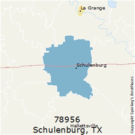 schulenburg texas zip code