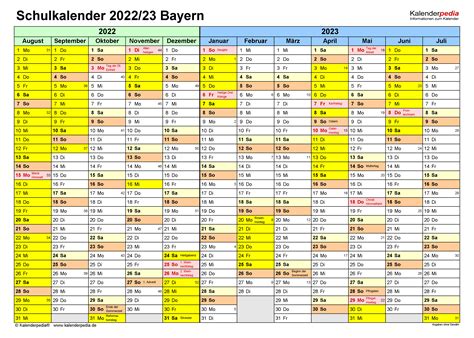 schuljahr 2022 2023 bayern