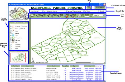 schuylkill parcel locator
