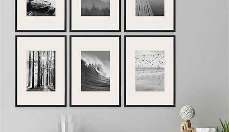 Frame black and background white. Grunge template. — Stock Photo © AVER