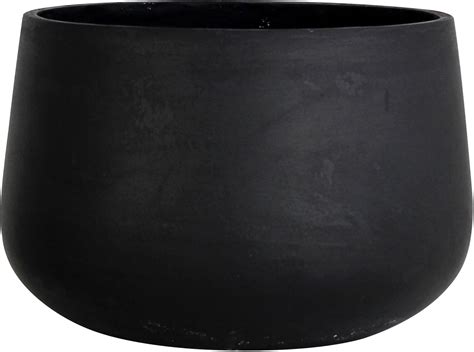 Schwarzer Blumentopf ca. 33,5 cm Kaufen auf Ricardo