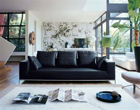 Schwarzes Sofa Dekorieren 17 Classy And Elegant Black Living Room