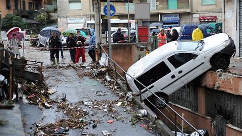Schwere Unwetter in Italien: Stürme und Überschwemmungen fegen über das Land hinweg