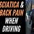 sciatica while driving