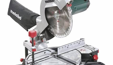 Scie A Onglet Radiale Metabo Leroy Merlin SCIE ONGLET RDILE 305MM MS305DB KITY