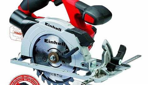 Einhell Te Cs 18 Li Scie Circulaire Sans Fil Avec Chargeur Power X Change Rouge