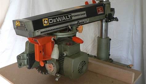 Dewalt DW 125 power shop radial arm saw in Hemel