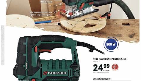 Scie Sauteuse Lidl Novembre 2018 Promotion PARKSIDE® Plongeante PTS 500 C3, 500W