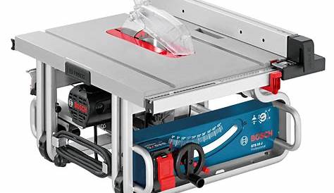 Scie Sur Table Bosch Gts 10 J Professional 1800 W Avis PRO GTS RE Test Outils Et