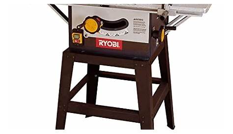 Scie sur table ryobi ets 1525 Rayon braquage voiture norme
