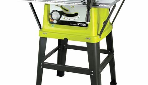 Scie sur table ryobi ets 1526 Rayon braquage voiture norme