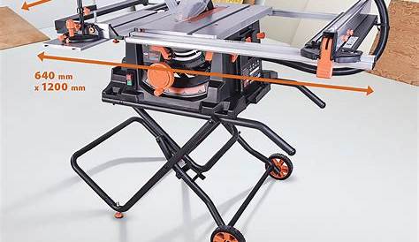 Scie Table Evolution Power Tools Sur Polyvalente Fury 5